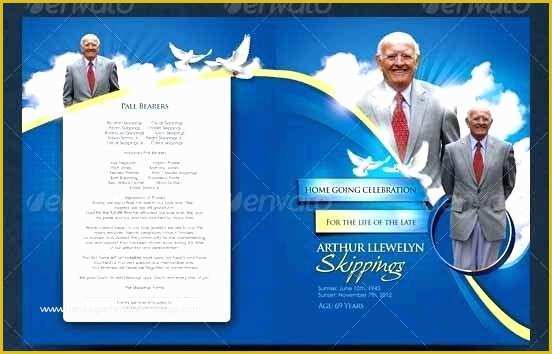 Free Funeral Service Program Template Word Of Template for Funeral Program Word Free