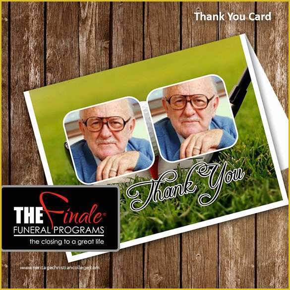 Free Funeral Thank You Cards Templates Of 26 Funeral Thank You Cards Psd Ai Eps