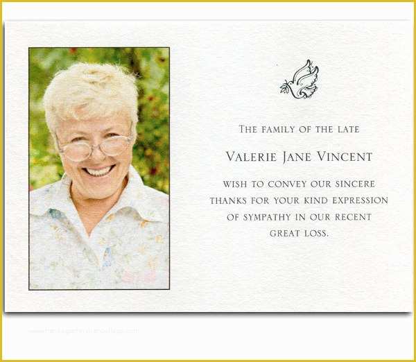 Free Funeral Thank You Cards Templates Of 5 Bereavement Thank You Cards Psd Eps