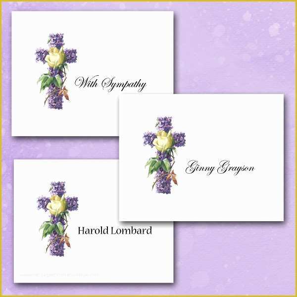 Free Funeral Thank You Cards Templates Of 5 Bereavement Thank You Cards Psd Eps