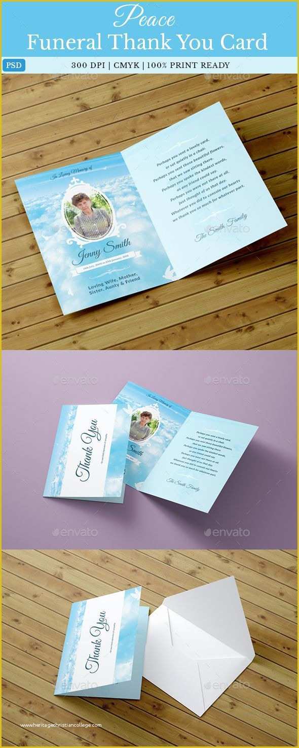 Free Funeral Thank You Cards Templates Of Best 20 Funeral Thank You Cards Ideas On Pinterest