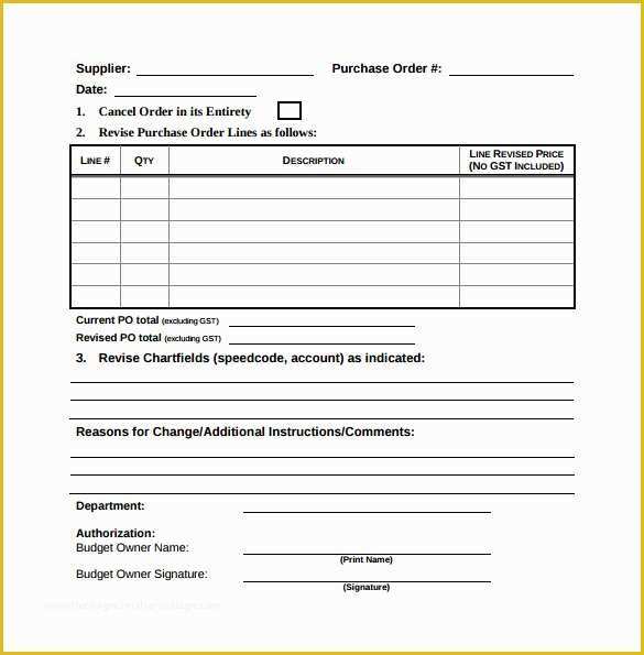 Free G701 Change order Template Of 13 Change order Templates