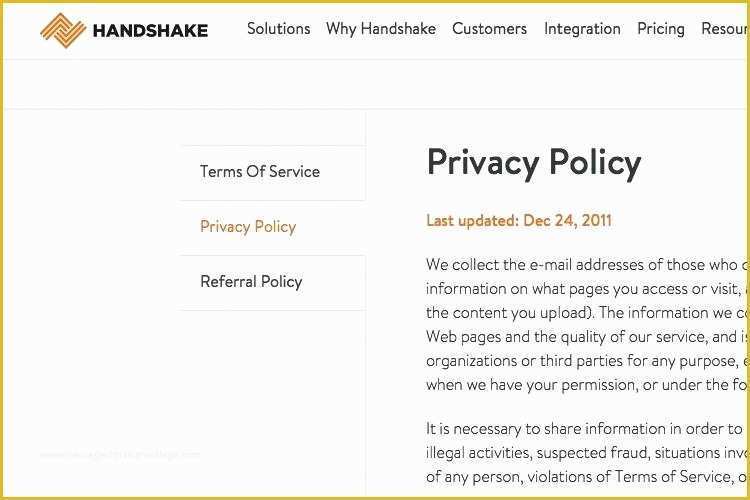 Free Gdpr Compliant Privacy Policy Template Of Privacy Statement Template Pliant Terms Conditions