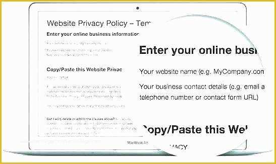 Free Gdpr Compliant Privacy Policy Template Of Website Privacy Statement Template Privacy Policy Template