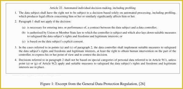 Free Gdpr Consent form Template Of European Union Regulations On Algorithmic Decision Making