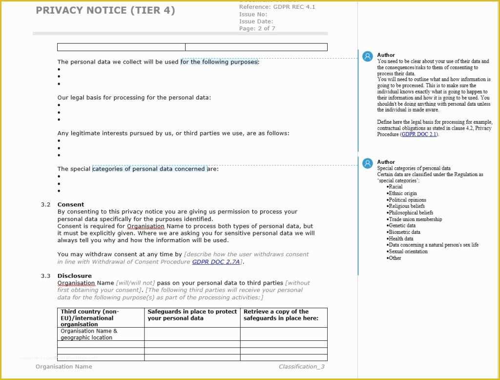 Free Gdpr Consent form Template Of How to Write A Gdpr Privacy Notice with Template Example