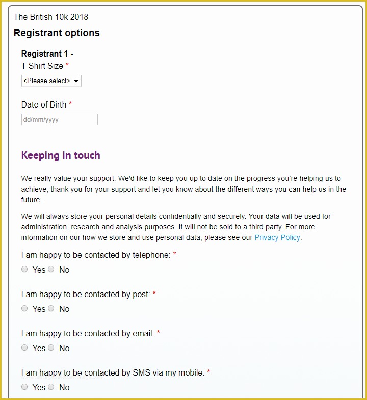 Free Gdpr Consent form Template Of Smartgdpr Ensures All Your Blackbaud Online forms are Gdpr