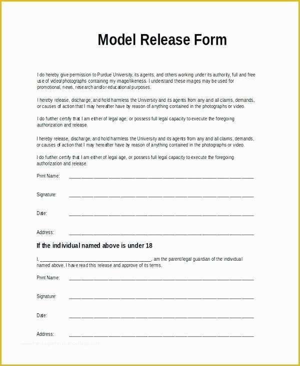 Free Gdpr Consent form Template Of Standard Property Damage Release form Template Graphy