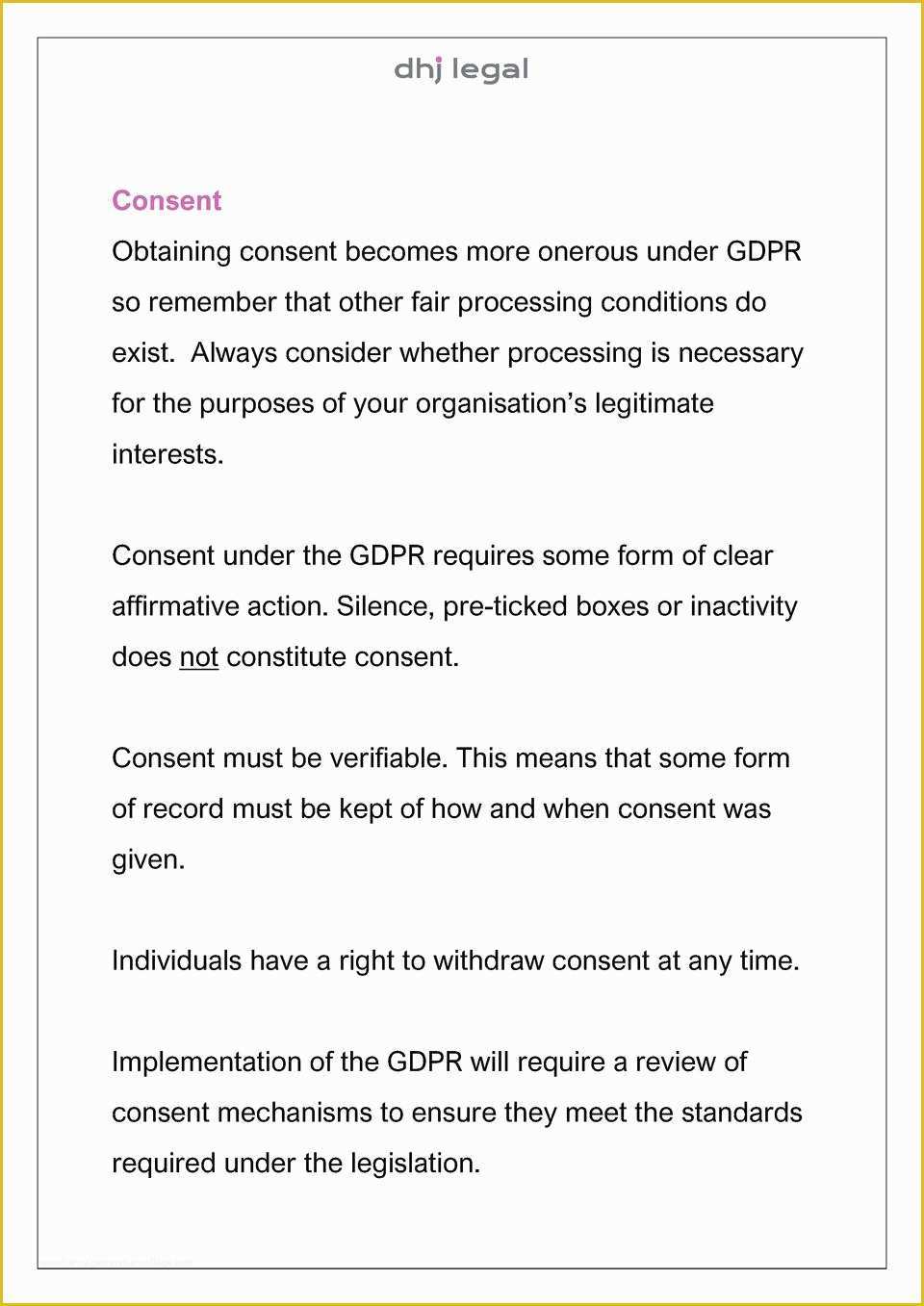Free Gdpr Consent form Template Of Understanding the Gdpr Simplebooklet