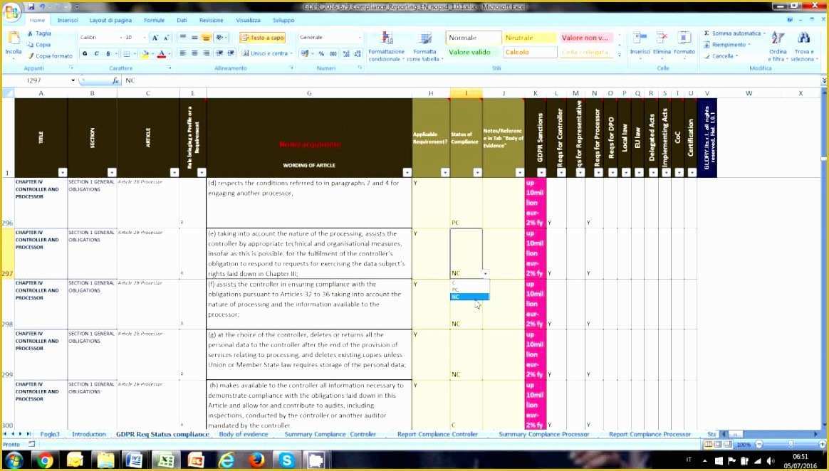 Free Gdpr Templates Of 11 Excel Risk assessment Template Exceltemplates