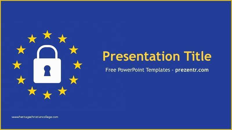 Free Gdpr Templates Of Free Gdpr Powerpoint Template Prezentr Ppt Templates
