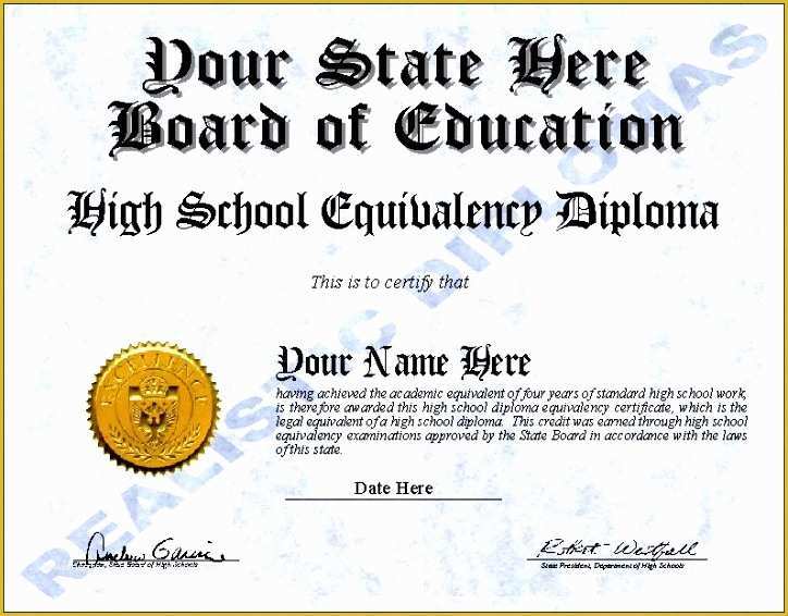 Free Ged Template Download Of Ged Certificate Template — Bj Designs