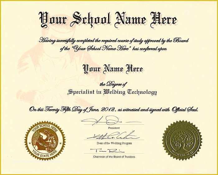 Free Ged Template Download Of High School Diploma Template with Seal Free Download