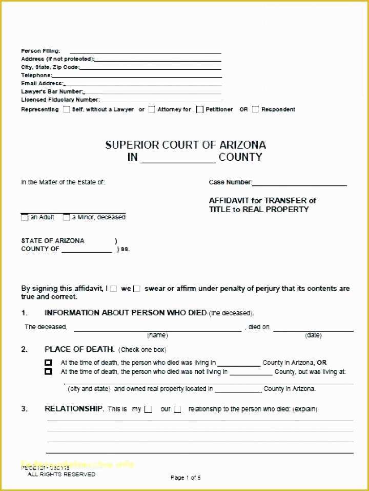 Free General Affidavit Template Of Affidavit Templates – Aoteamedia