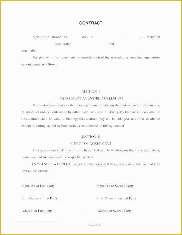 Free General Contractor Agreement Template Of Construction Subcontractor Agreement