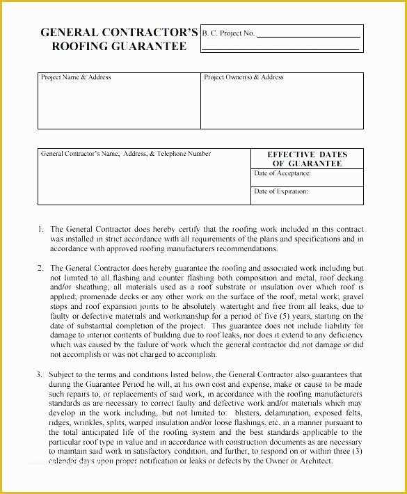 Free General Contractor Agreement Template Of General Contract Template General Contractor Contracts