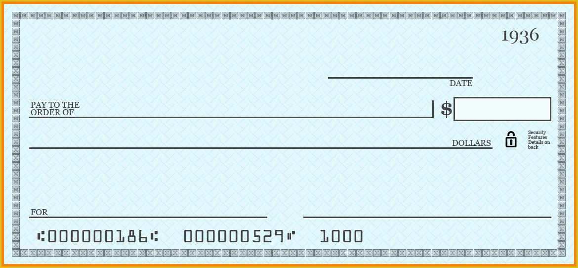 Free Giant Check Template Download Of Blank Cheque Template Blank Cheque Template Download Free