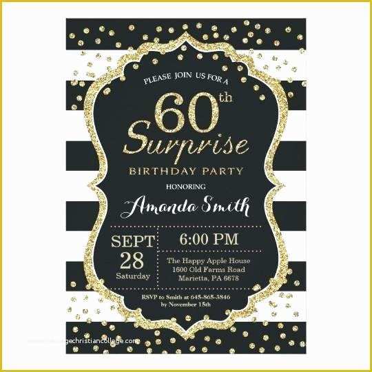 Free Glitter Invitation Template Of Black and Gold Art Deco Great Gatsby Invitation Free