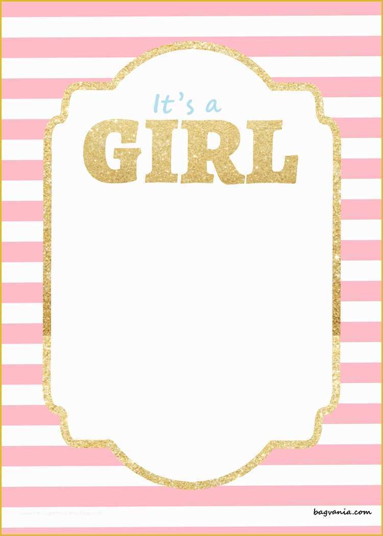 Free Glitter Invitation Template Of Free Printable Disney Baby Shower Invitations
