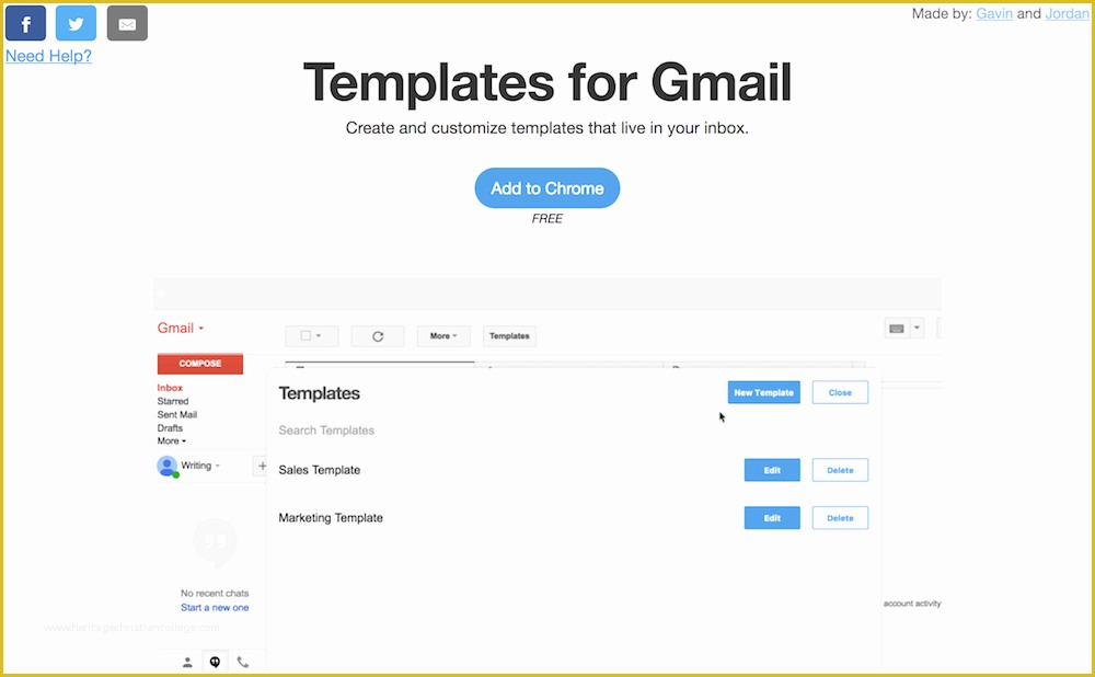 Free Gmail Templates Of 12 tools to Turn Your Gmail Account Into A Sales Machine