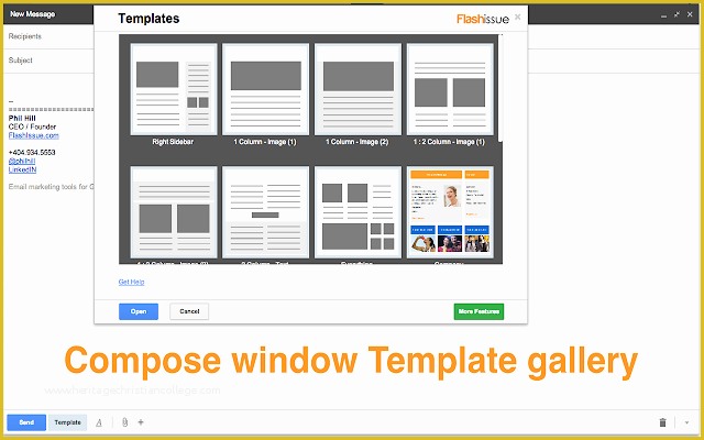 Free Gmail Templates Of Email Templates for Gmail Chrome Web Store