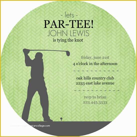 Free Golf Invitation Template Of 40th Birthday Ideas Free Golf Birthday Invitation Templates