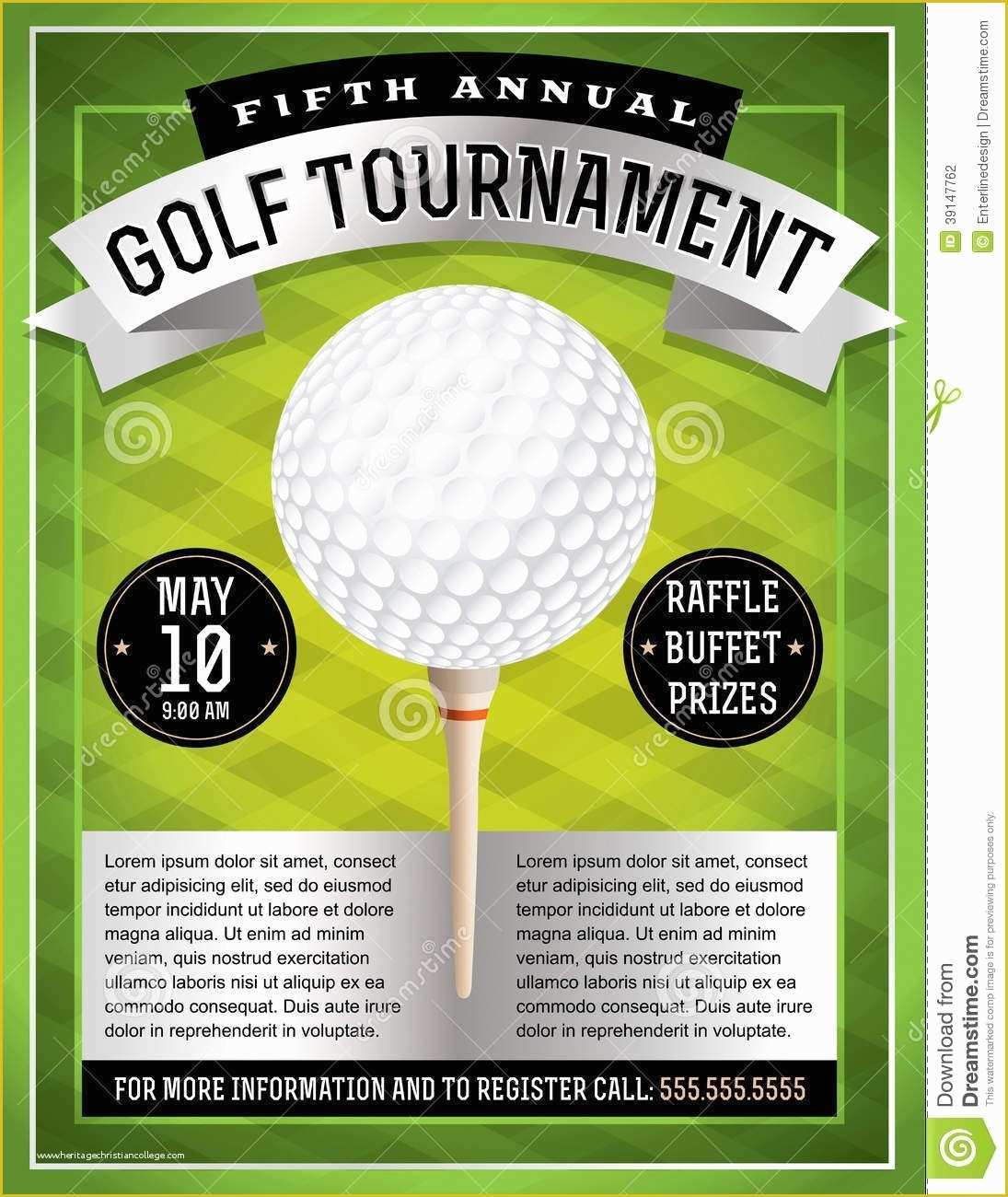 Free Golf Invitation Template Of Golf tournament Flyer Template Beepmunk