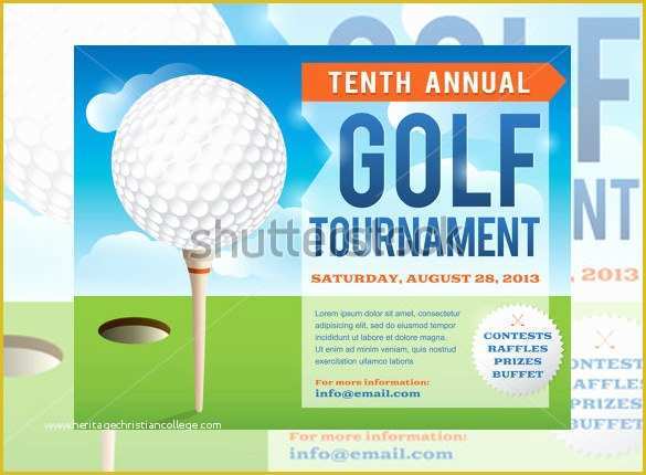Free Golf Outing Flyer Template Of 25 Fabulous Golf Invitation Templates &amp; Designs