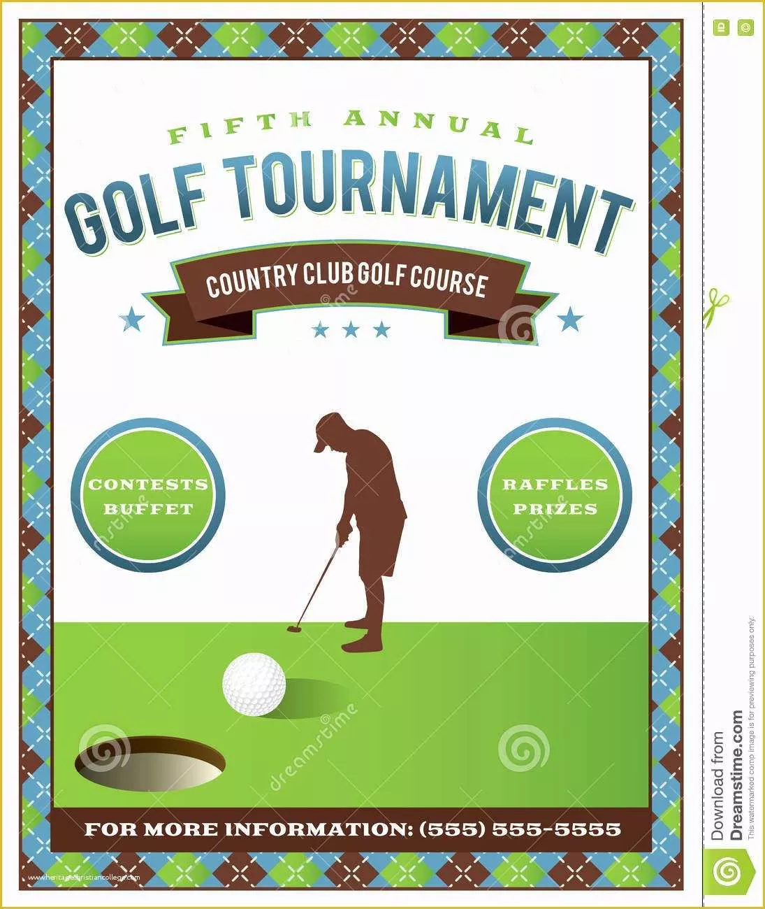 Free Golf Outing Flyer Template Of Free Golf tournament Flyer Template