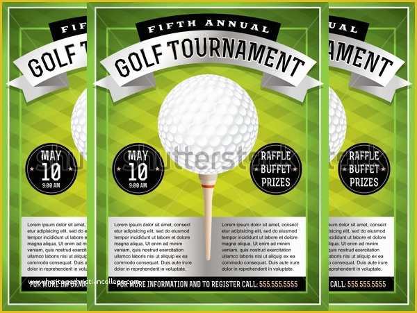 Free Golf tournament Flyer Template Of 21 Golf tournament Flyer Templates