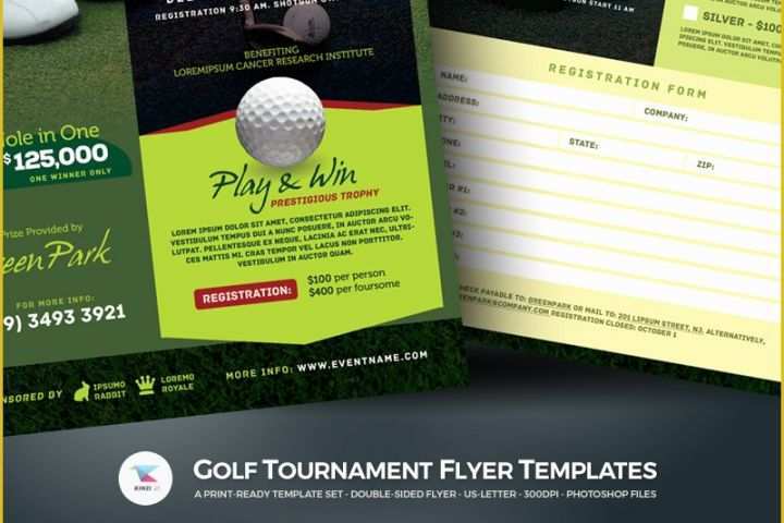 Free Golf tournament Flyer Template Of Golf tournament Flyer Psd Template