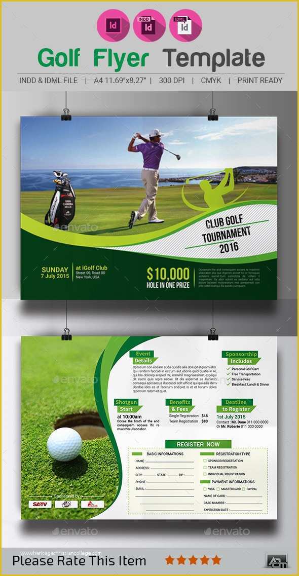 Free Golf tournament Flyer Template Of Golf tournament Flyer Template by Aam360