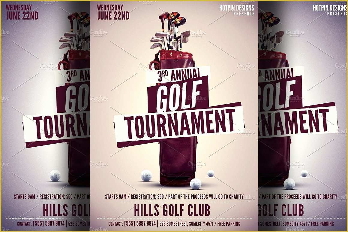 Free Golf tournament Flyer Template Of Golf tournament Flyer Template Flyer Templates