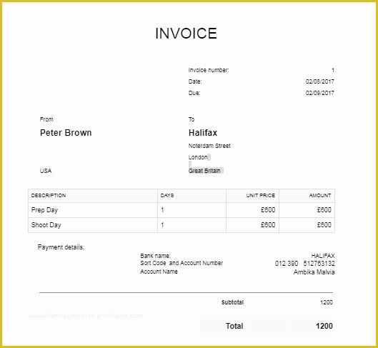 Free Google Docs Invoice Template Of 15 Free Google Docs Invoice Templates