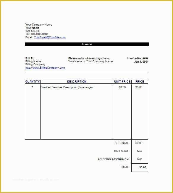 Free Google Docs Invoice Template Of 25 Best Ideas About Invoice Template On Pinterest