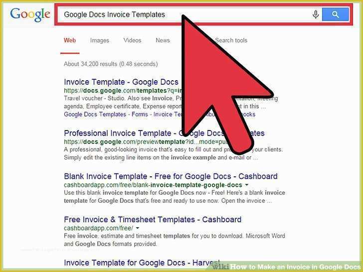 Free Google Docs Invoice Template Of How to Make An Invoice In Google Docs 8 Steps with