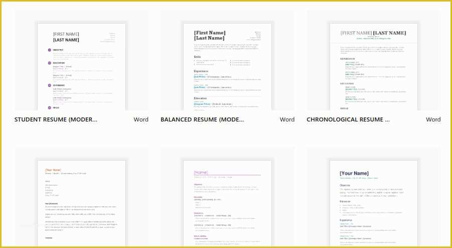 Free Google Docs Resume Templates Of 4 sources Of Free Google Docs Resume Templates Jobscan Blog