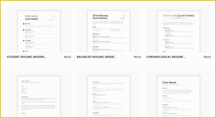 Free Google Docs Resume Templates Of 4 sources Of Free Google Docs Resume Templates Jobscan Blog