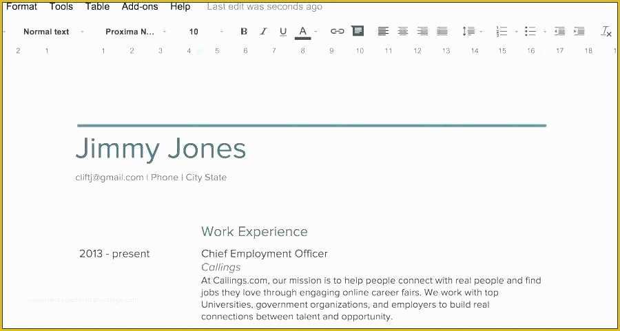 Free Google Docs Resume Templates Of Discreetliasons