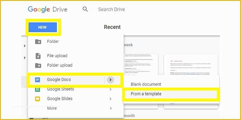 Free Google Docs Resume Templates Of Google Docs Resume Templates 10 Free formats to Download