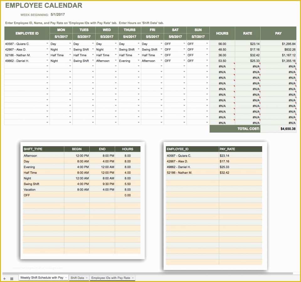 Free Google Sheets Templates Of Free Google Calendar Templates