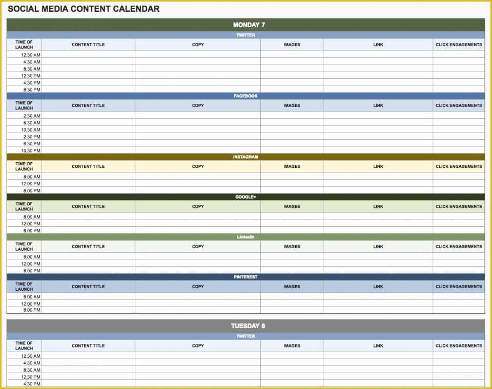 Free Google Sheets Templates Of Free Google Calendar Templates