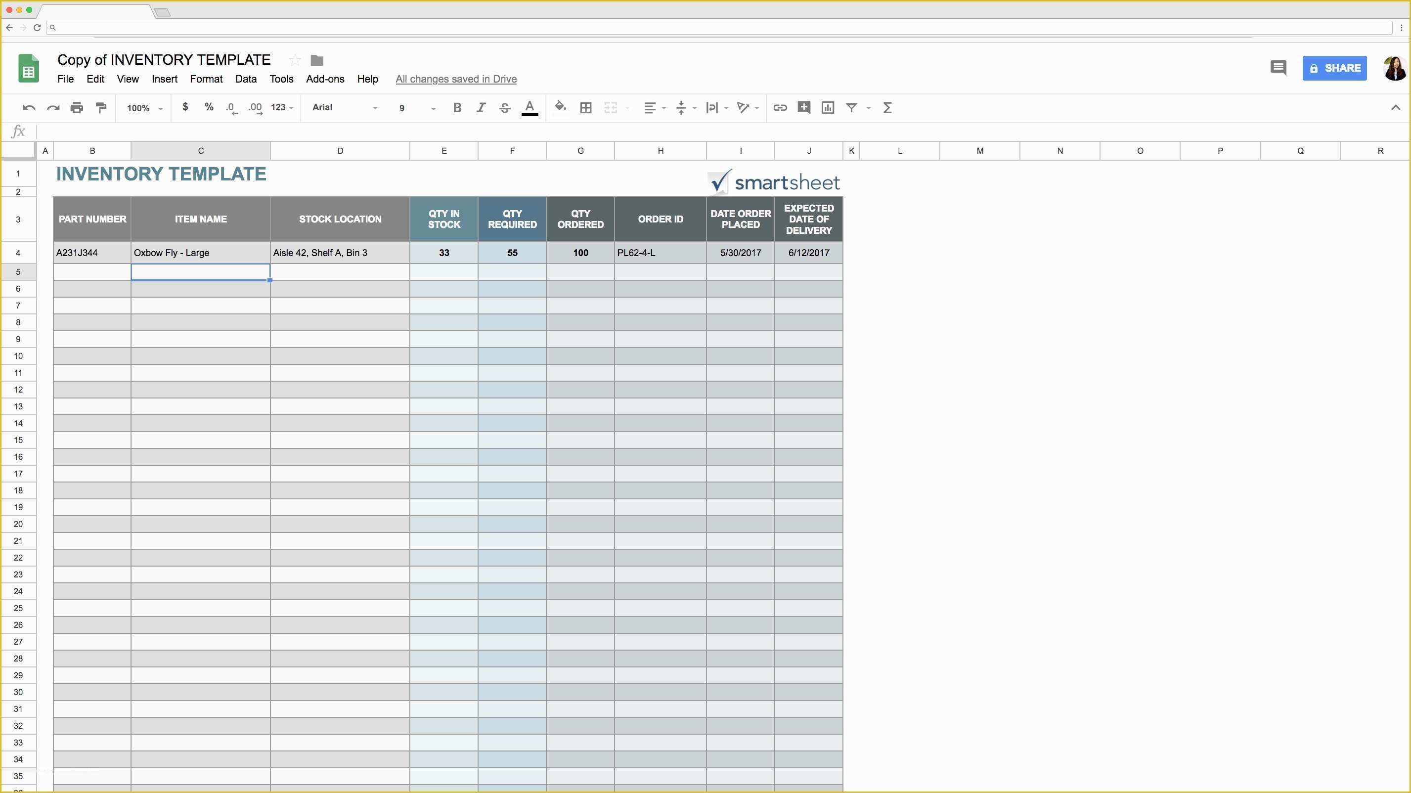 Cute Google Sheets Templates 