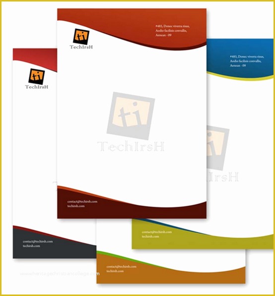 Free Google Sites Templates Professional Of 10 Free Premium Letterhead Templates