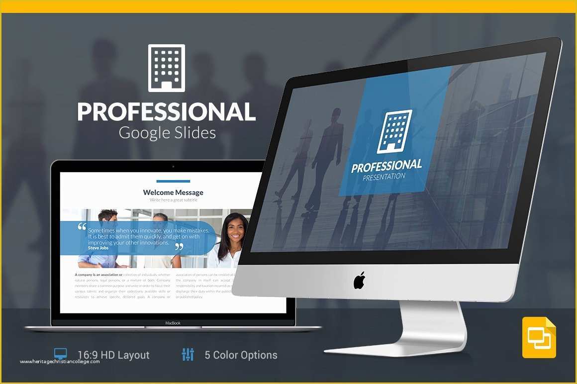 Free Google Sites Templates Professional Of Professional Google Slides Template Presentation