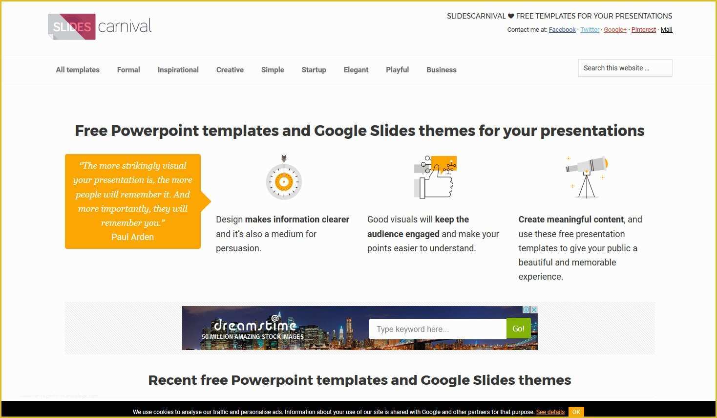 Free Google Templates Of 4 Sites with Free Beautiful Powerpoint Templates Keynotes