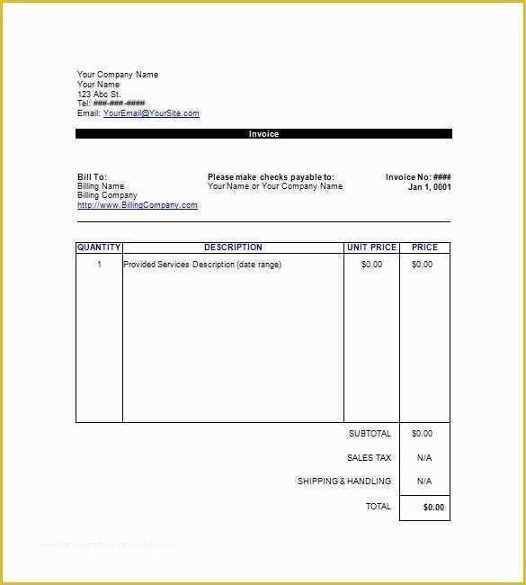 Free Google Templates Of Download Invoice Template Google Docs