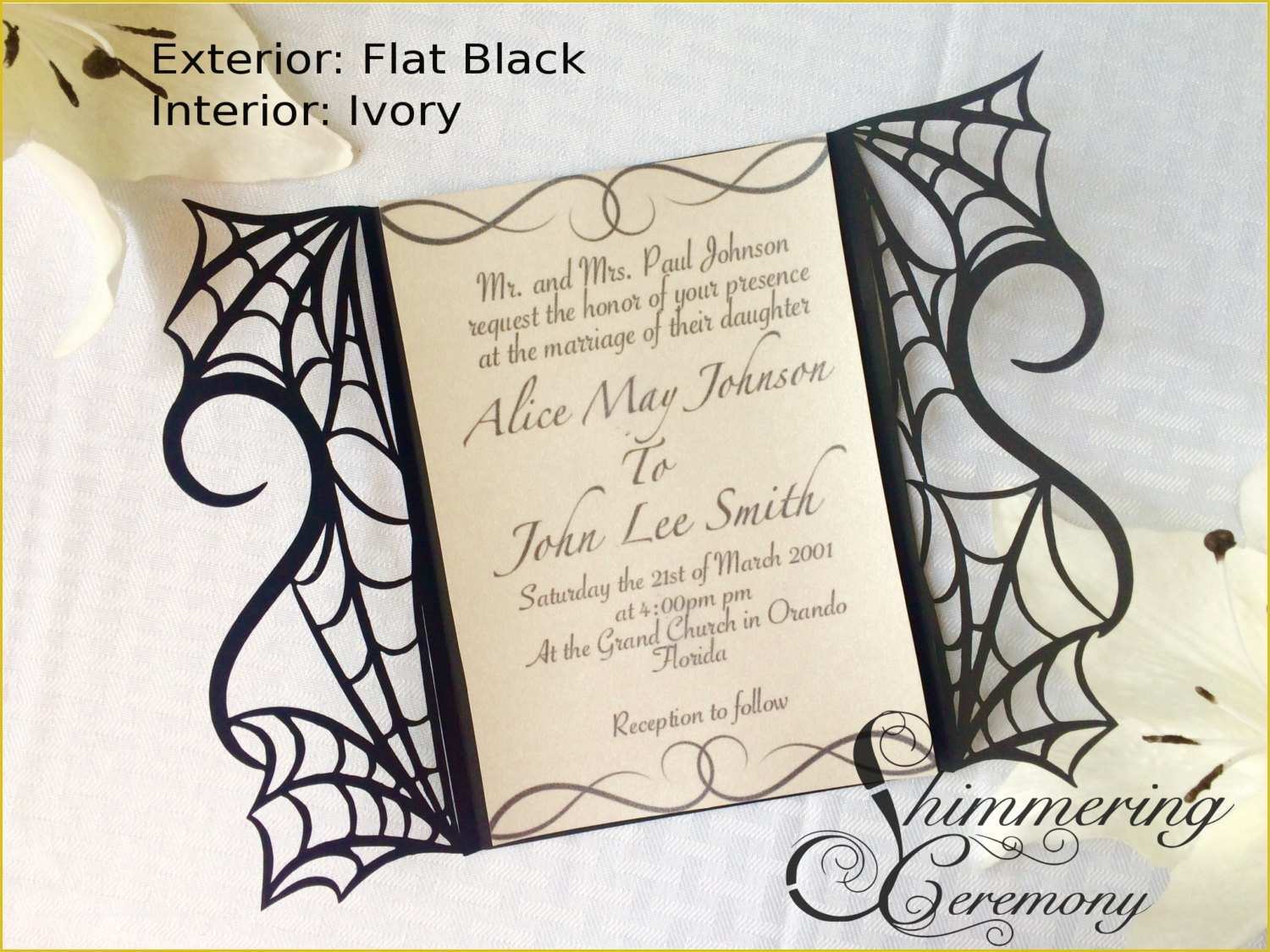 Free Printable Gothic Wedding Invitations Printable Templates