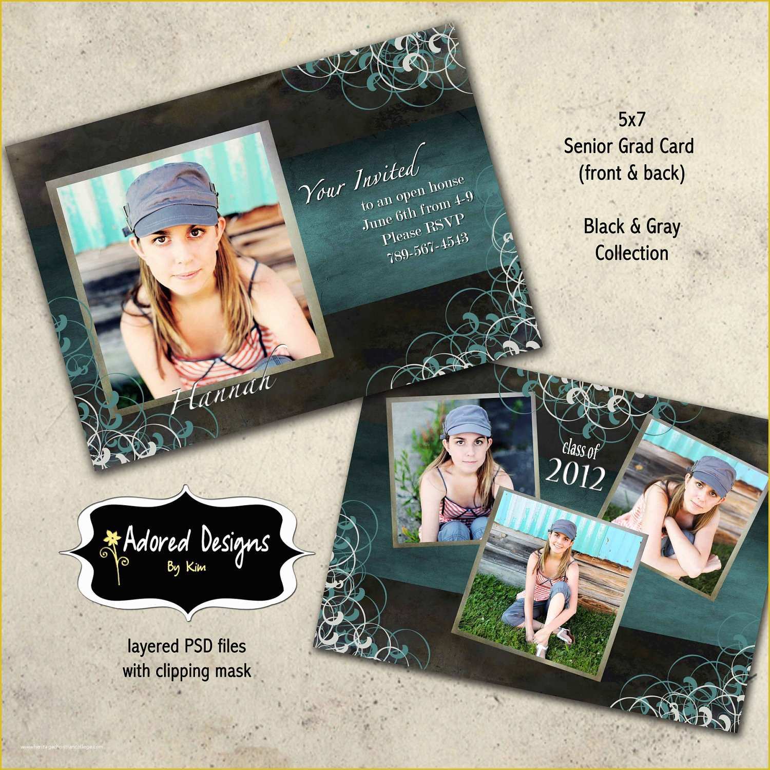 Free Graduation Announcement Photo Card Templates Of 11 Senior Announcement Shop Templates Free