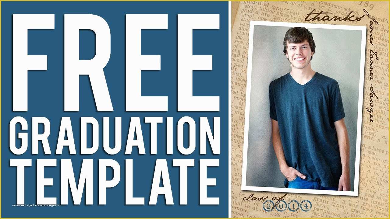 Free Graduation Announcement Photo Card Templates Of Free Graduation Templates Tutorial Shop & Elements